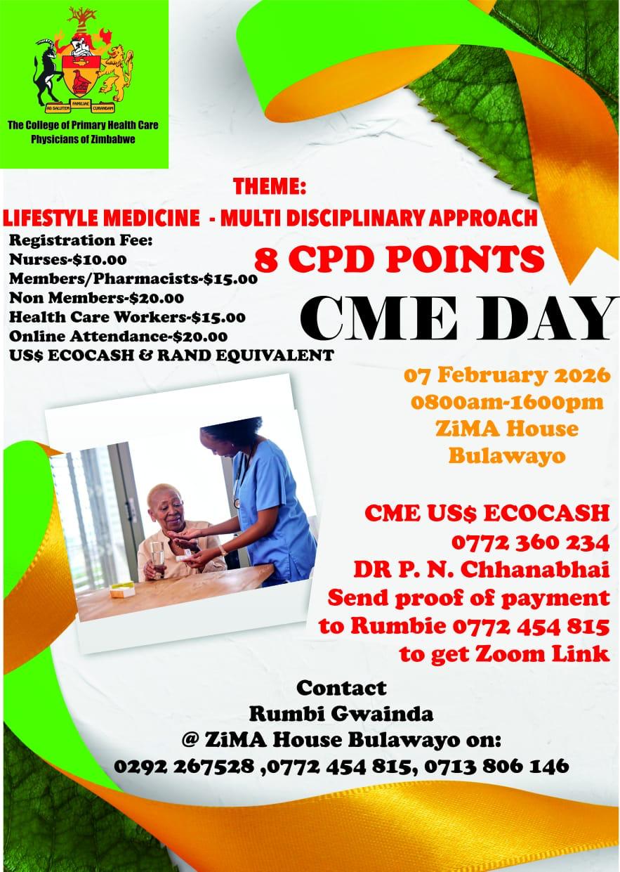 CME DAY - THEME: LIFESTYLE MEDICINE - MULTI DISCIPLINARY APPROACH